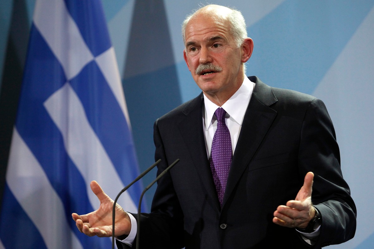 Premier rządu greckiego George Papandreou