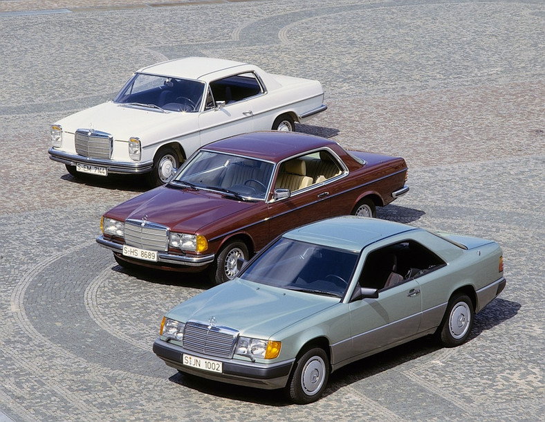 Historia Mercedesów klasy E coupé i cabrio