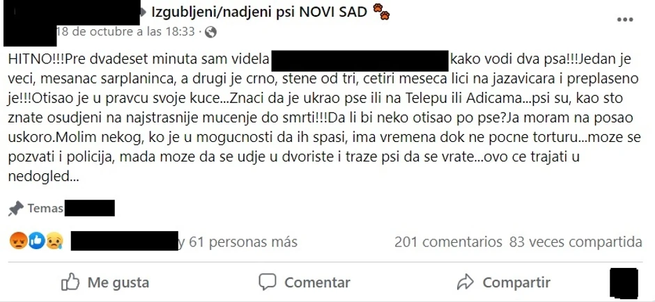 Optužbe protiv dečaka na društvenim mrežama