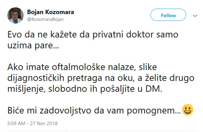 Human potez mladog lekara oduševio je region!