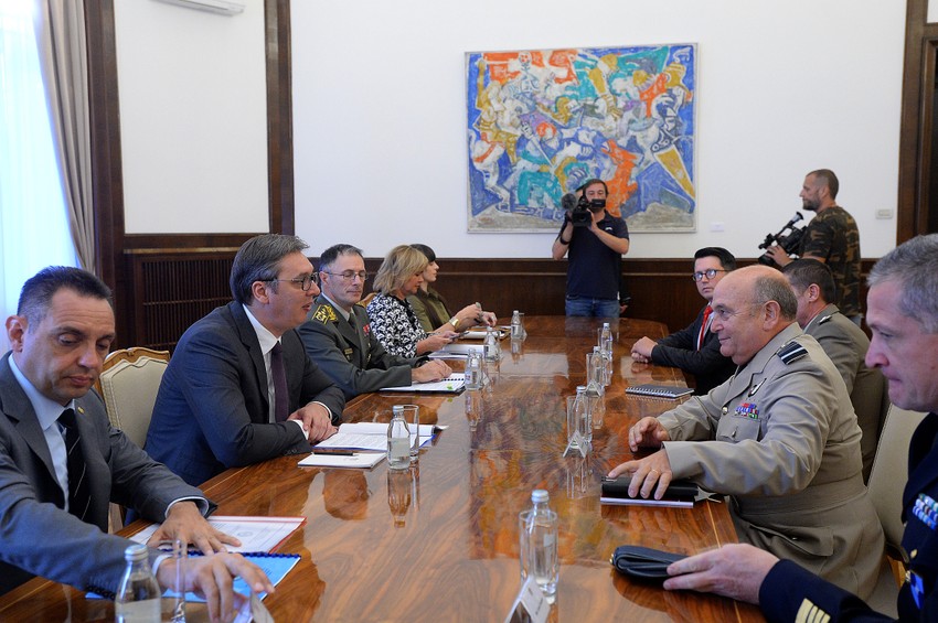 Vucić sa  Stjuartom Pičom