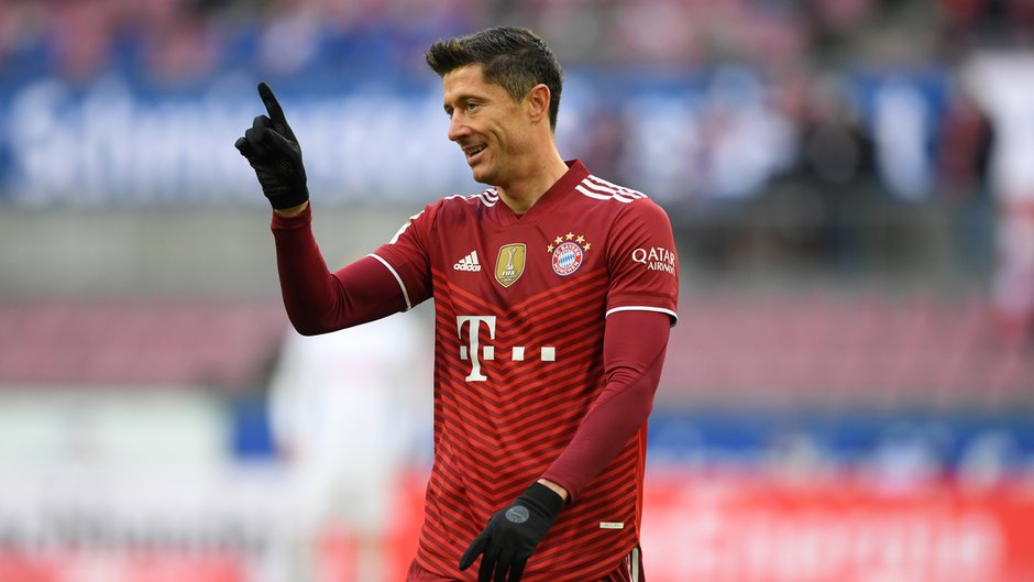 Robert Lewandowski strzelił w meczu z Koeln wspaniałego hat-tricka