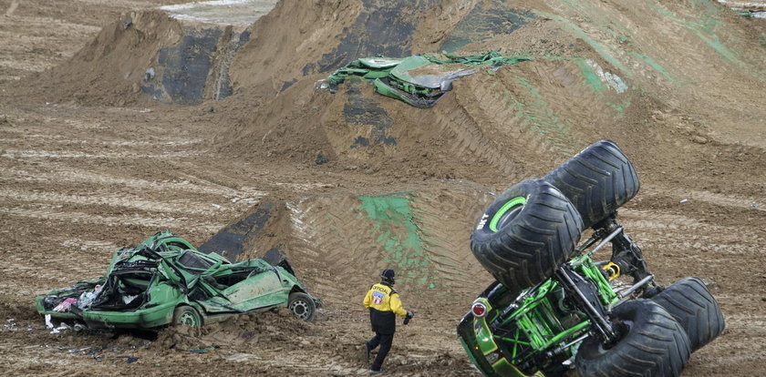 Monster Jam na Stadionie Śląskim. Ryk silników i wysokie loty