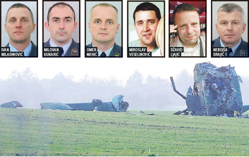 Nerazjašnjeno: Mesto pada helikoptera i žrtve