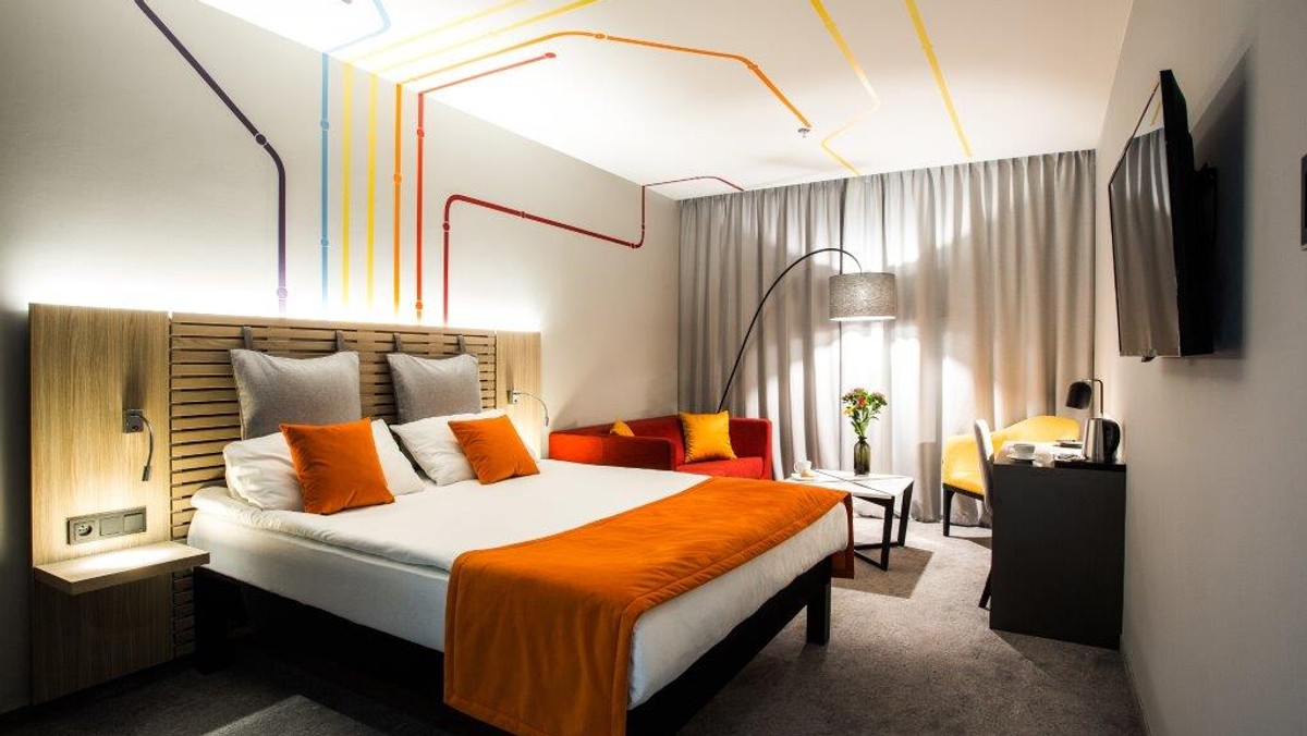 Jeden z pokoi hotelu Ibis Styles Warszawa City