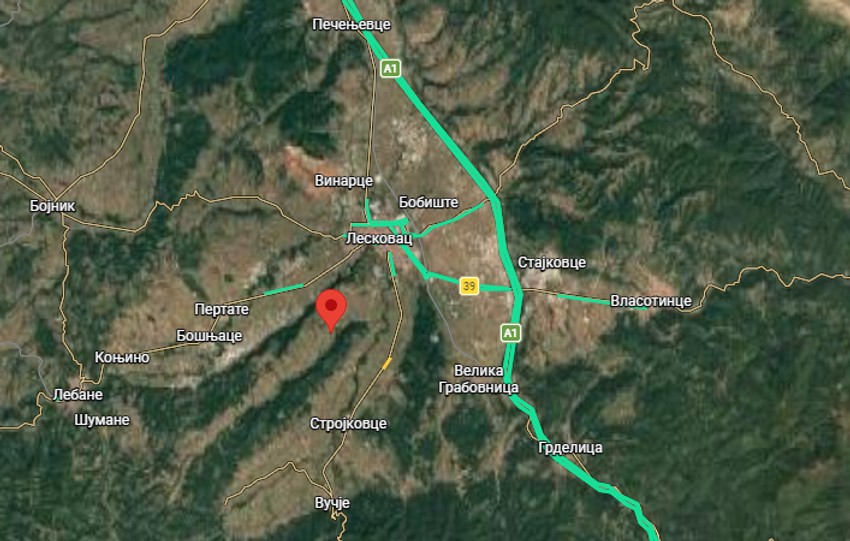 Epicentar zemljotresa, tačna lokacija na mapi