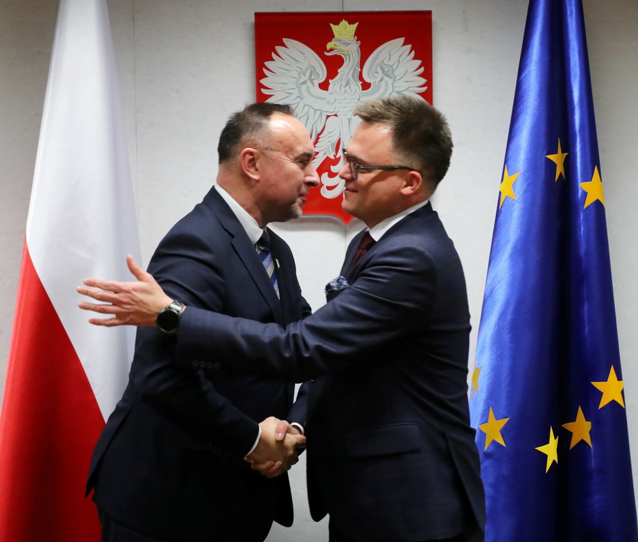 Michał Kobosko i Szymon Hołownia.