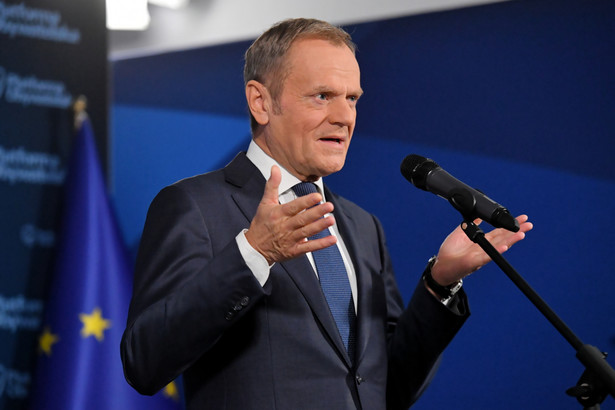 Przewodniczący Platformy Obywatelskiej Donald Tusk