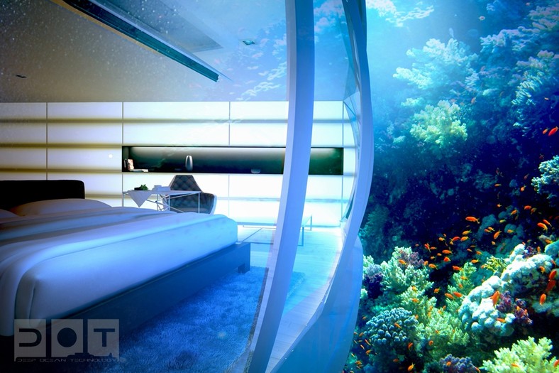 HOTEL PODWODNY WATER DISCUS zaprojektowany przez Polaków (4)