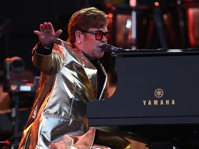 Elton Džon na Glastonberi festivalu