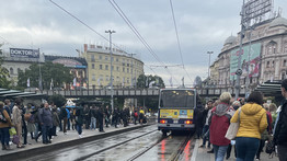 Elesett a budapesti közlekedés:  nem megy a 4-es villamos
