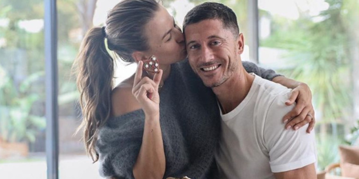 Anna i Robert Lewandowscy.