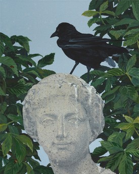 Sok szerencsét, akril, vászon, 50x40 cm, 2024