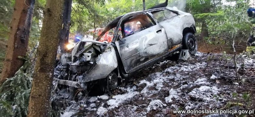 Wypadek pod Jelenią Górą