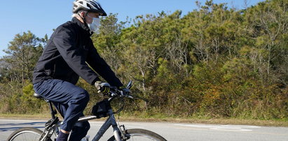 Prezydent Joe Biden pokazał Bike Force One. Ktoś go powinien naoliwić