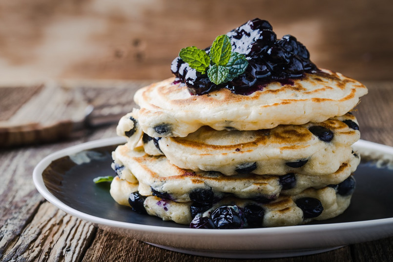 Borówka amerykańska - pancakes