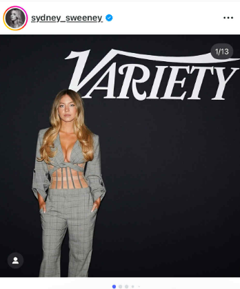 Sydney Sweeney meztelenfelsőjét képtelenség nem imádni