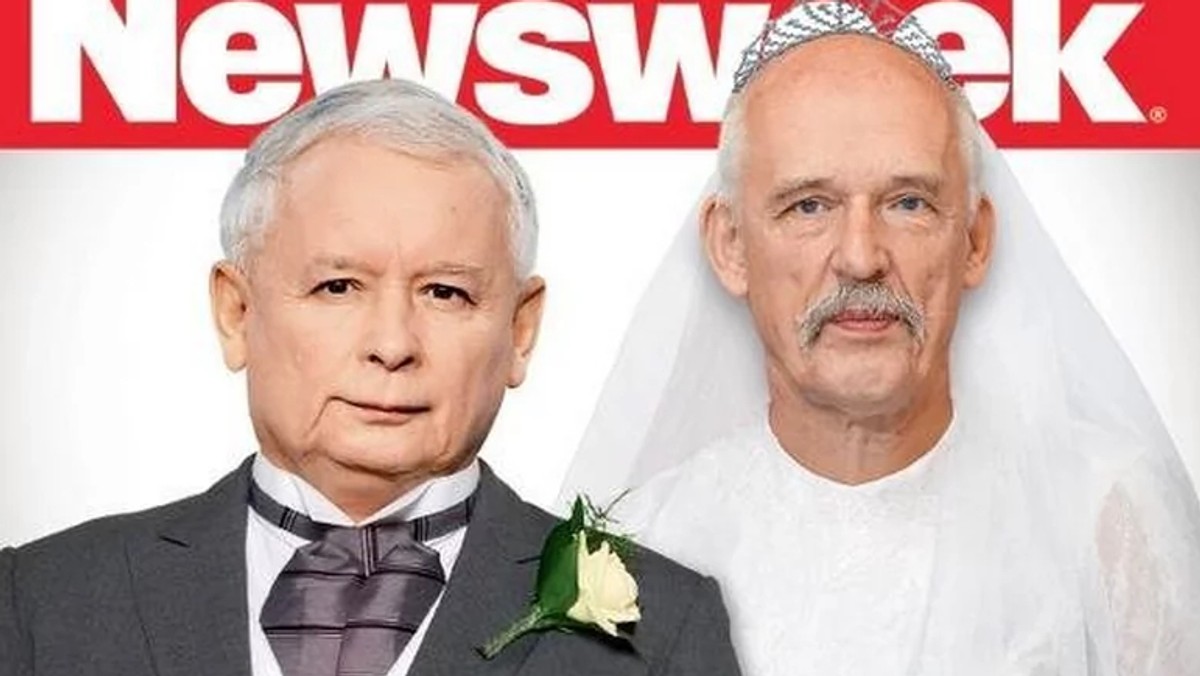 Newsweek 31/2014. Jarosław Kaczyński i Janusz Korwin-Mikke