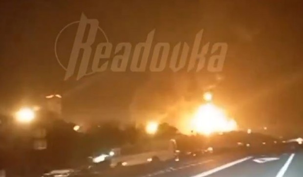 Napad na rusku rafineriju