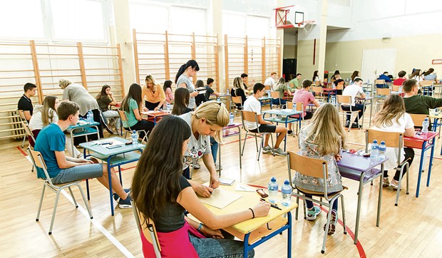 Test iz matematike, mala matura, osmaci