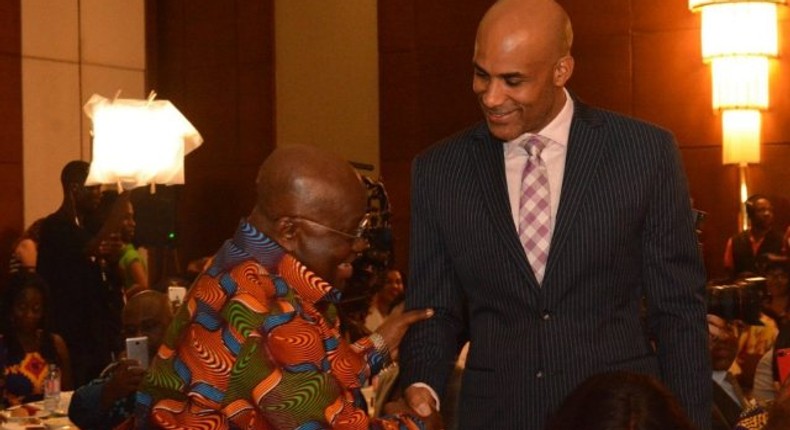 Boris Kodjoe and Akufo-Addo