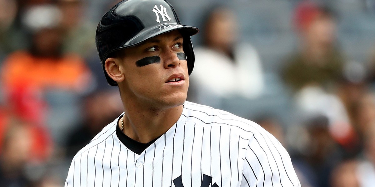 The Yankees took a gamble on a 6-foot-7 outfielder 3 years ago, and he's become the scariest hitter in baseball