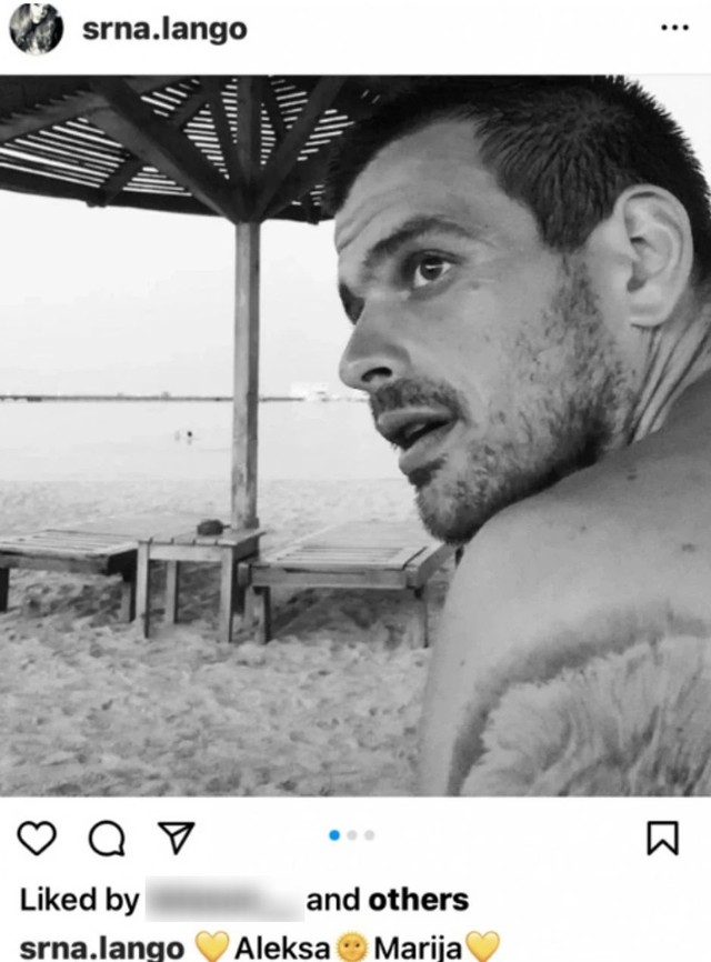 Aleksa Golubović (Foto: Instagram/srna.lango)