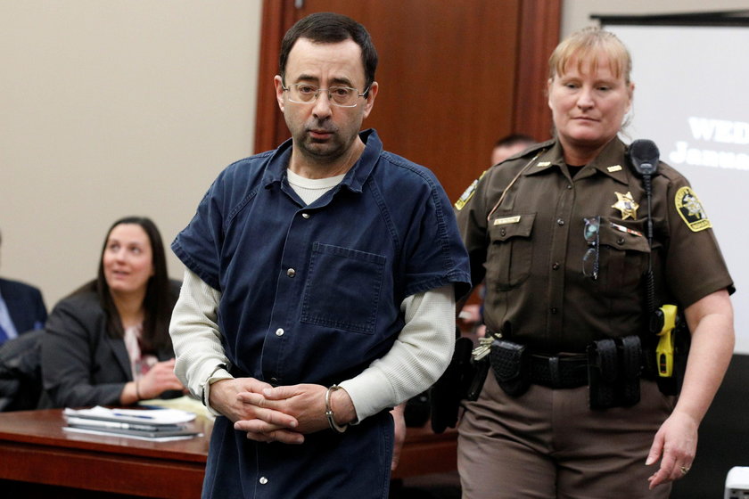 Larry Nassar przez lata był lekarzem kadry gimnastycznej USA