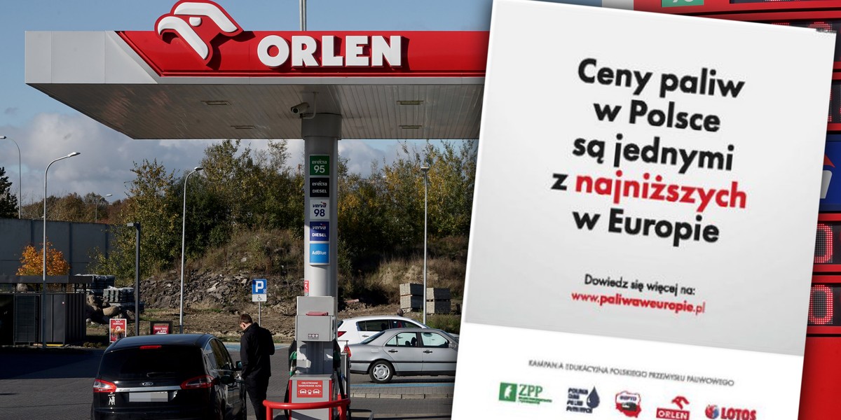 Orlen wraz z partnerami zamierza edukować Polaków na temat cen paliw w Europie.