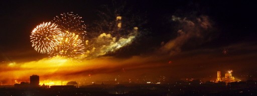 BULGARIA-EU-ENLARGE-2007-FIREWORKS