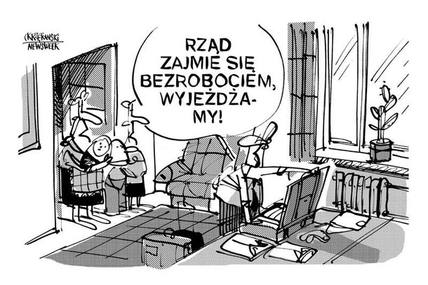 Bezrobocie praca krzętowski