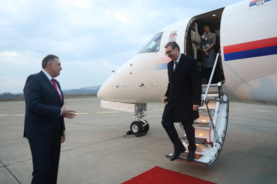 Vučić stigao u Banjaluku