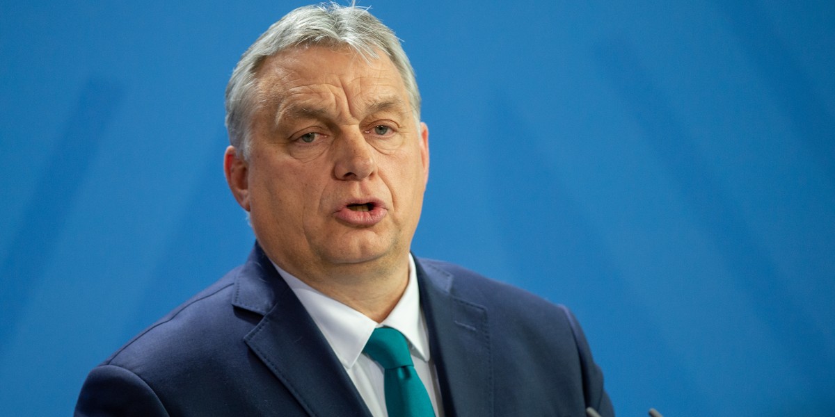 Viktor Orban, premier Węgier.