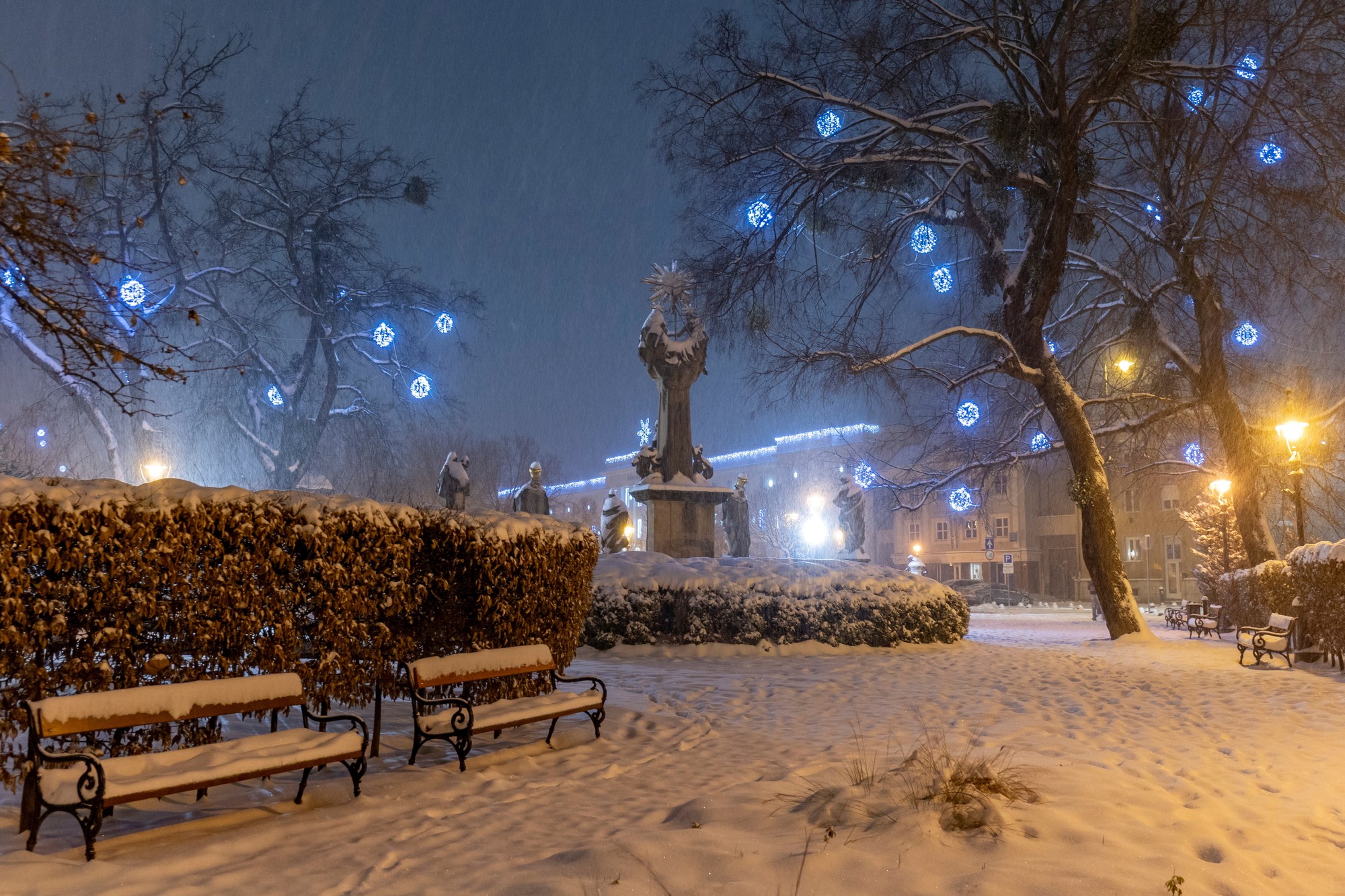 Maďarsko čelí najintenzívnejšiemu sneženiu uplynulého desaťročia.