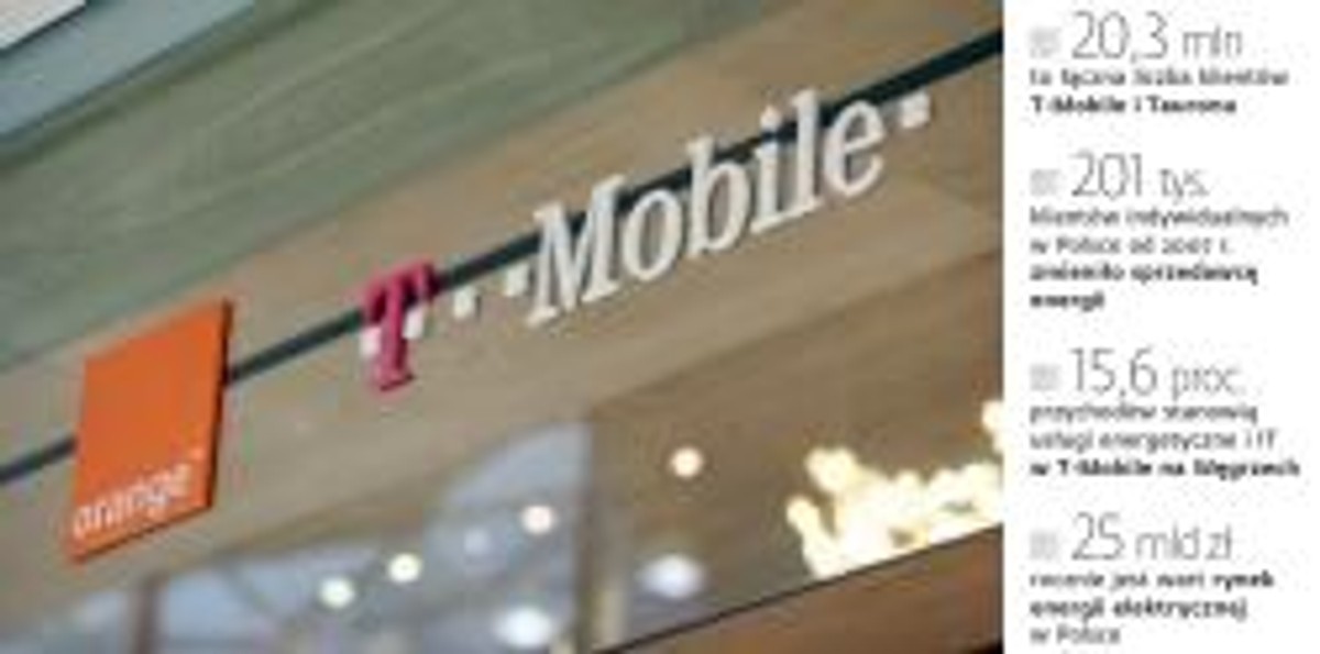 Ilość klientów T-Mobile i Tauronu