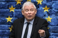 Jarosław Kaczyński na wojnie z UE