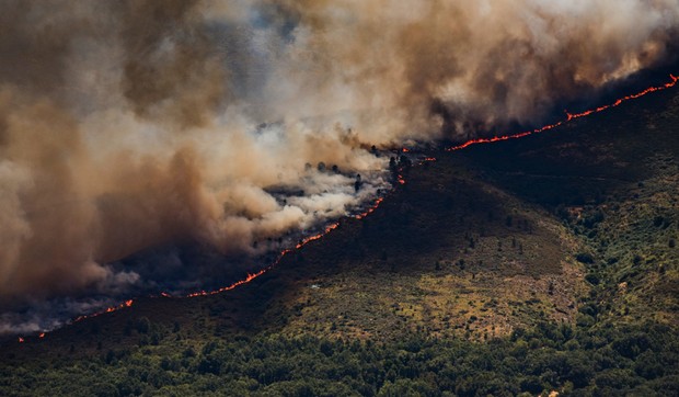 Požari kod Burgonda u Španiji 23. jula