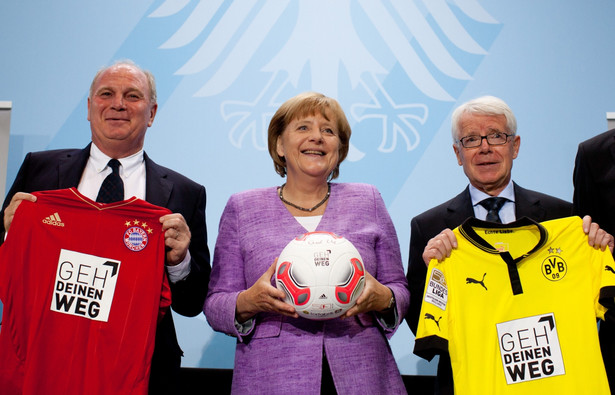 Merkel zachęca gejów wśród piłkarzy do ujawniania swojej orientacji seksualnej