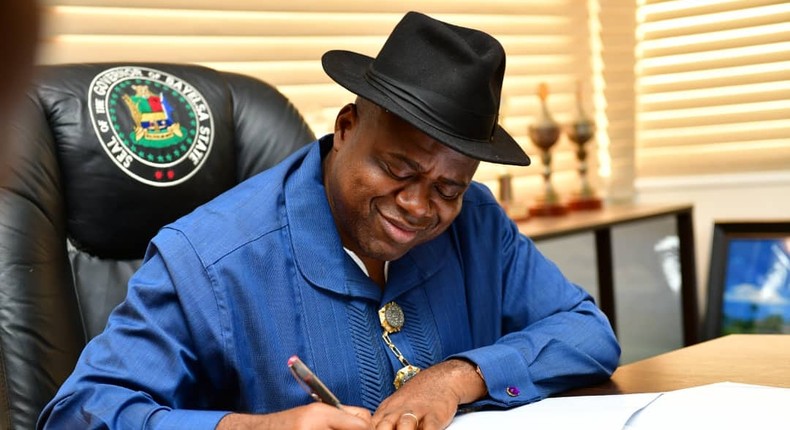 Bayelsa state Governor, Douye Diri. [Twitter/@iamDouyeDiri]