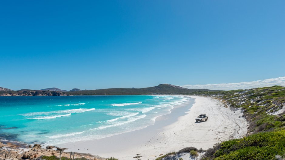 Plaża Lucky Bay