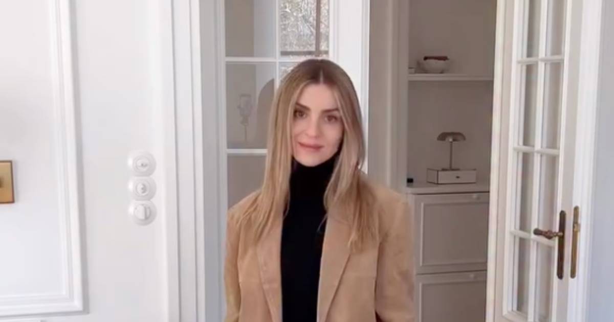 Katarzyna Tusk w modnej marynarce. Główne skrzypce gra tu materiał