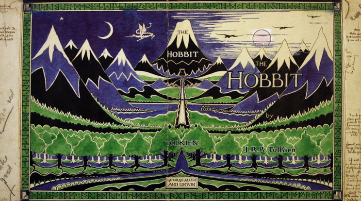 Tolkien saját kezével festette meg az első képeket Középfölde világából / Fotó: Northfoto