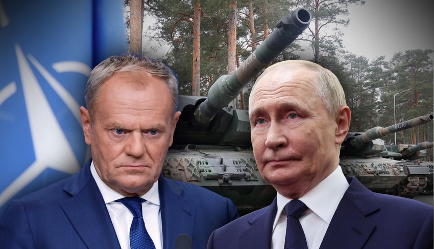 Donald Tusk i Vladimir Putin