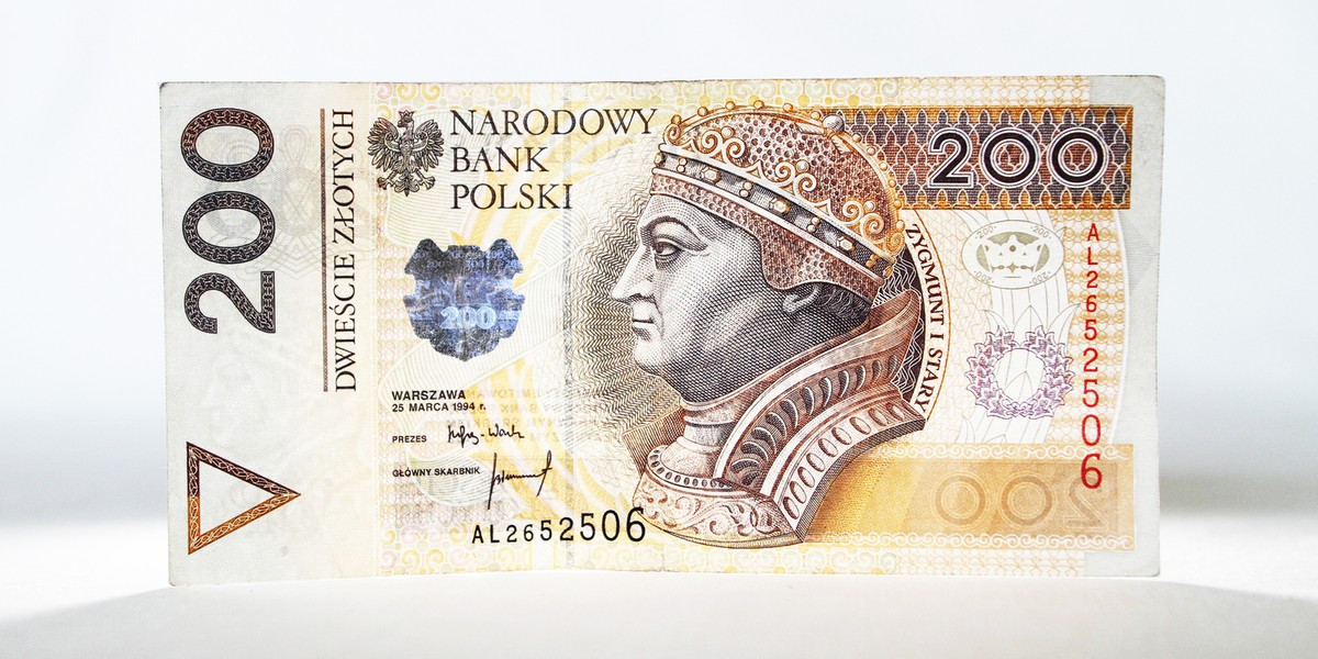 Banknot 200 złotych