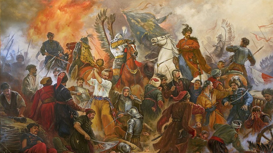 Bitwa pod Beresteczkiem na obrazie Artura Orlionowa.