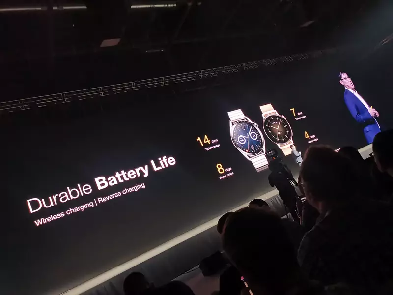 Smartwatch GT 3 od Huawei zaprezentowany w Wiedniu