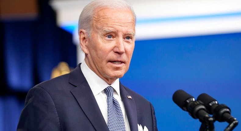 President Joe Biden speaks at the White House on January 12, 2023.AP Photo/Andrew Harnik