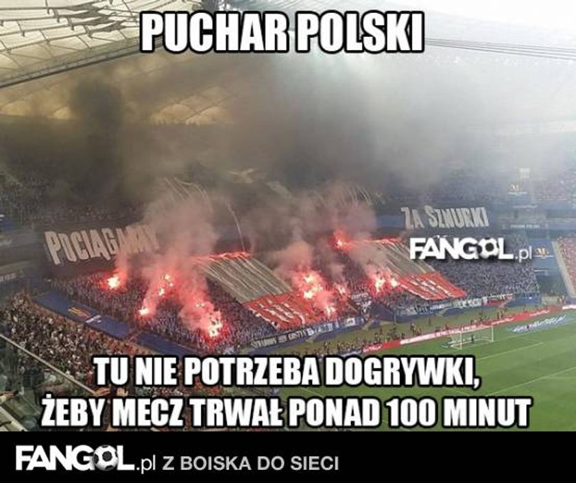 MEMY po finale Pucharu Polski Lech Poznań - Legia Warszawa