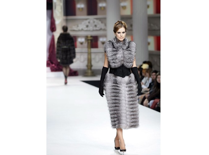 Pokaz kolekcji Hermana Shalumova podczas Russian Fashion Week