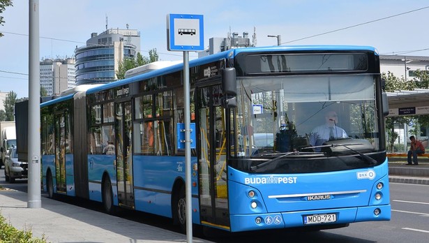 Autobus marki Ikarus w Budapeszcie. Fot: www.ikarus.hu